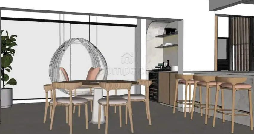 Apartamento com 3 quartos à venda no Jardim Vivendas, São José do Rio Preto 