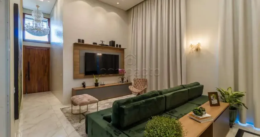 Casa em condomínio fechado com 3 quartos à venda no Quinta do Lago Residence, São José do Rio Preto 