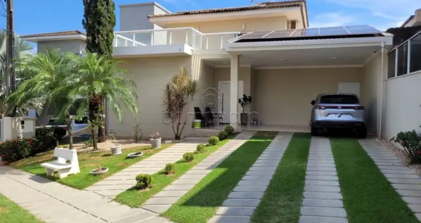 Casa em condomínio fechado com 3 quartos à venda no Residencial Gaivota I, São José do Rio Preto