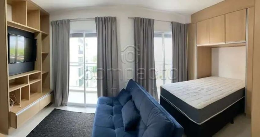 Flat com 1 quarto para alugar na Avenida Presidente Juscelino Kubitschek de Oliveira, Jardim Tarraf II, São José do Rio Preto