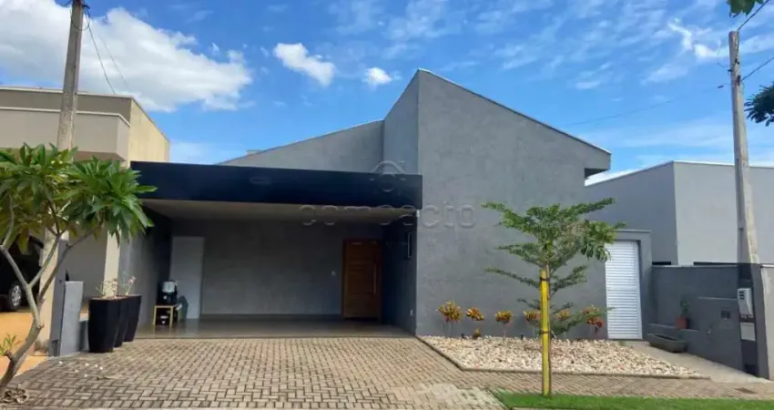 Casa em condomínio fechado com 3 quartos à venda no Residencial Maza, São José do Rio Preto 