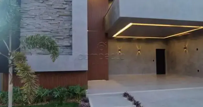Casa em condomínio fechado com 3 quartos à venda no Quinta do Lago Residence, São José do Rio Preto 
