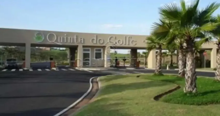 Terreno em Condomínio fechado - Quinta do Golfe Residencial