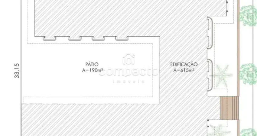 Casa comercial para alugar na Rua Generosa Bastos, Vila Redentora, São José do Rio Preto