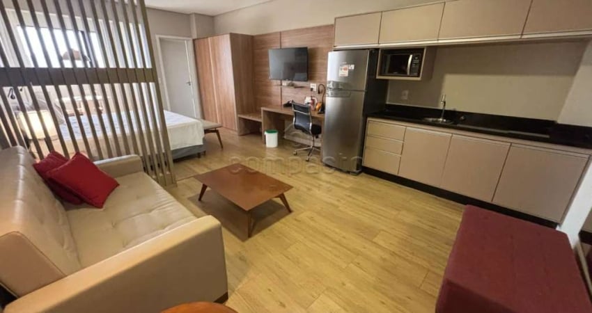 Flat com 1 quarto à venda na Vila São José, São José do Rio Preto 