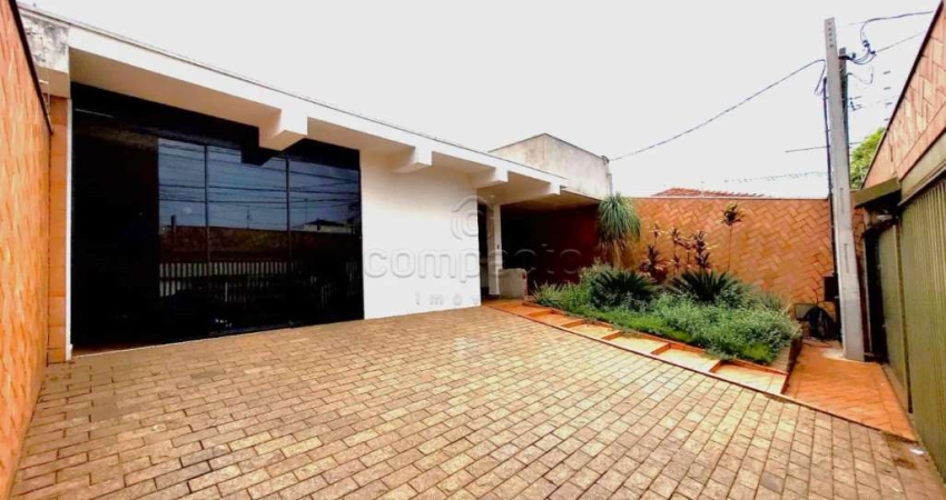 Casa comercial para alugar na Rua Francisco Ignácio de Carvalho, Vila Santa Cruz, São José do Rio Preto