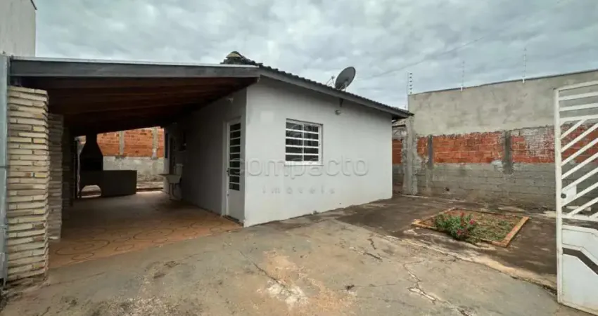 Casa com 2 quartos para alugar na Rua Alberto Grassi, Loteamento Residencial Luz da Esperança, São José do Rio Preto
