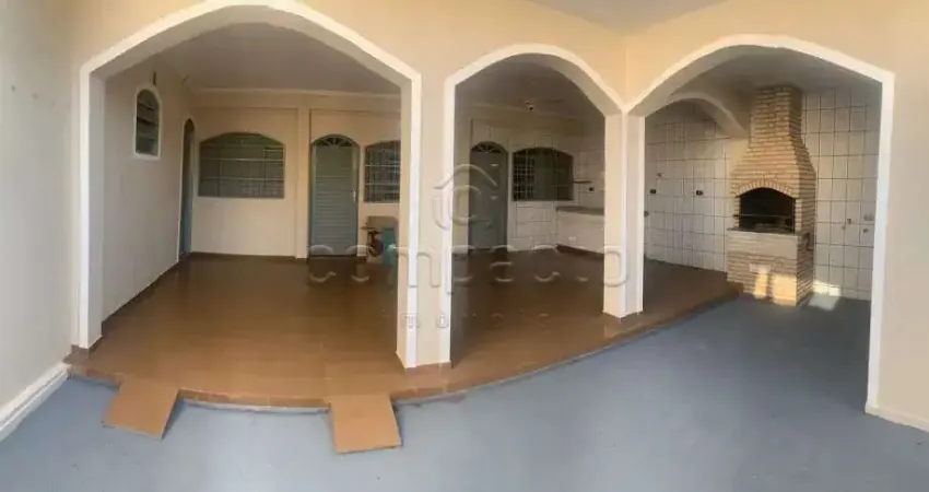 Casa com 2 quartos para alugar na Rua Auriflama, Jardim Santa Lúcia, São José do Rio Preto