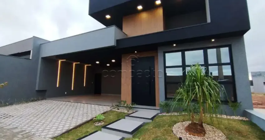 Casa em condomínio fechado com 3 quartos à venda no Residencial Maria Júlia, São José do Rio Preto