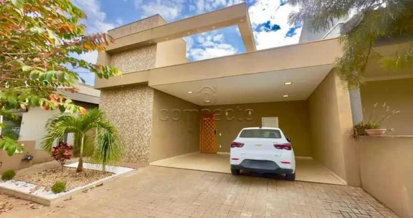 Linda e ampla casa em condomínio fechado com 03 quartos e piscina para locação