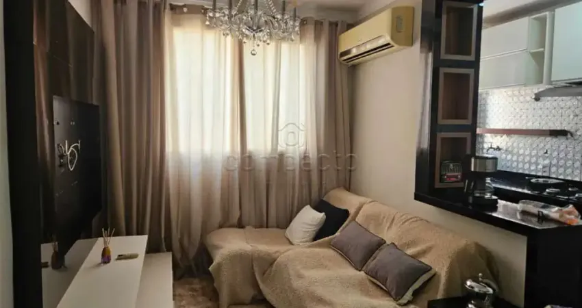 Apartamento com 2 quartos para alugar na Rua Luzia Minelli Capello, Loteamento Clube V, São José do Rio Preto