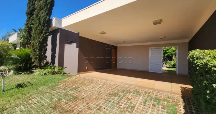 Casa em condomínio fechado com 3 quartos para alugar na Avenida Waldemar Haddad, Residencial Quinta do Golfe, São José do Rio Preto