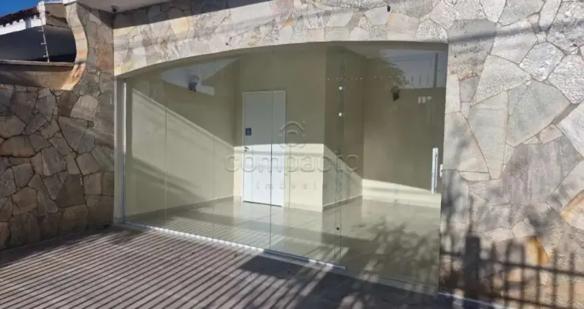 Sala comercial para alugar na Rua Coronel Orlando Pereira Barreto, Jardim Estrela, São José do Rio Preto