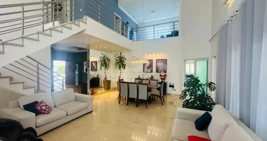 Casa em condomínio fechado com 4 quartos à venda no Parque Residencial Damha III, São José do Rio Preto 