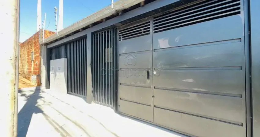 Casa com 2 quartos para alugar na Rua Doutor Leonam Sellmann Nazareth, Residencial Gabriela, São José do Rio Preto