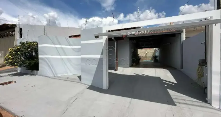 Casa com 2 quartos para alugar na Rua Miguel Florido, Jardim Astúrias, São José do Rio Preto