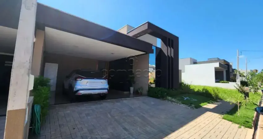 Casa em condomínio fechado com 3 quartos para alugar na Avenida Neid Maluli Fares, Residencial SetLife 1, Mirassol