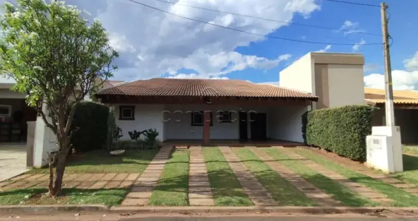 Casa em condomínio fechado com 3 quartos para alugar na Avenida Sylvio Della Rovere, Condomínio Figueira, São José do Rio Preto