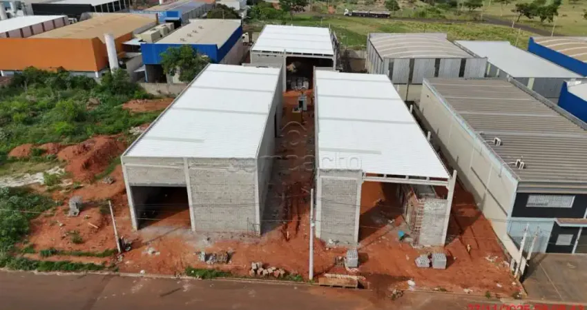 Conjunto de 3 barracões para locação - distrito industrial dr. carlos arnaldo