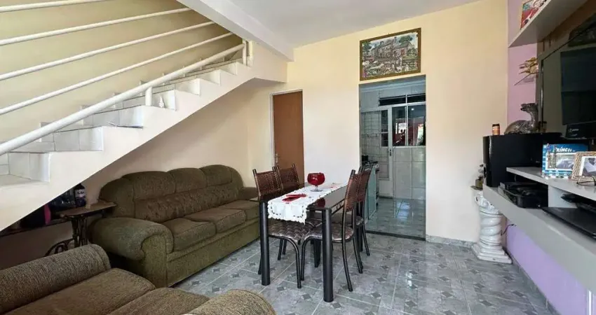 Casa geminada à venda, 2 quartos, 1 vaga, eldorado (parque durval de barros) - ibirite/mg