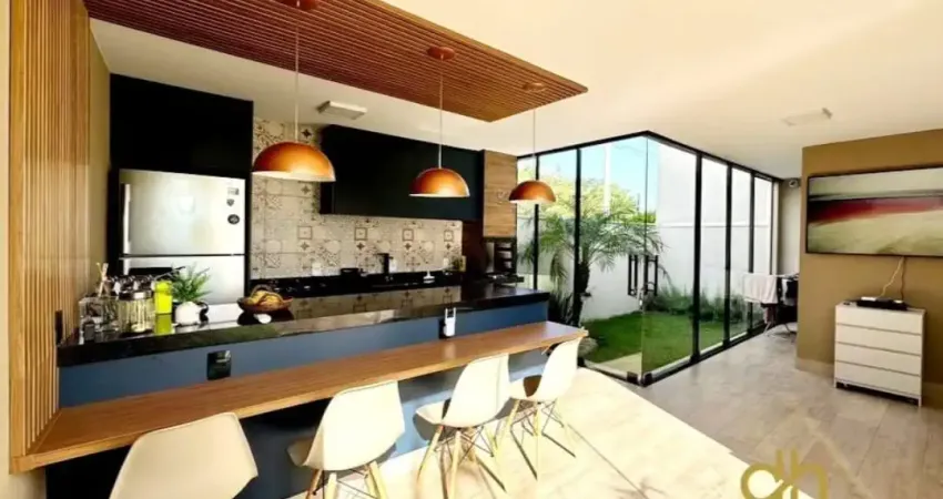 Sobrado com fino acabamento, rica em armários planejados e cuidadosamente reformado no condominio evidence! casa de 4 dormitórios transformada em 3 dorm.com closet. uma linda suíte, de extremo bom gos