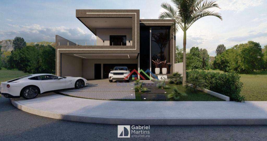 Casa com 3 dormitórios à venda, 220 m² por R$ 1.830.000 - Residencial Euroville II - Bragança Paulista/SP