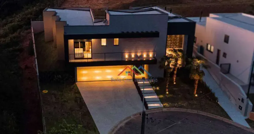 Casa com 3 dormitórios à venda, 272 m² por R$ 3.000.000 - Condomínio Residencial Campos do Conde - Bragança Paulista/SP