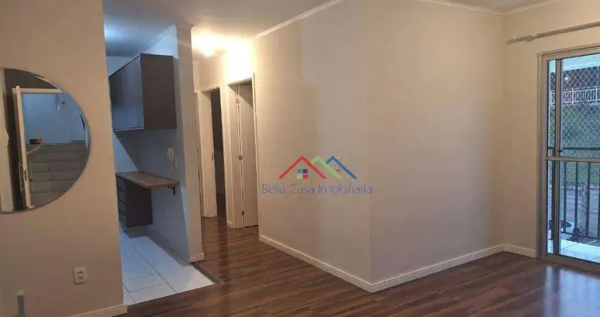 Apartamento com 2 dormitórios para alugar, 50 m² por R$ 3.200,00/mês - Residencial das Ilhas - Bragança Paulista/SP