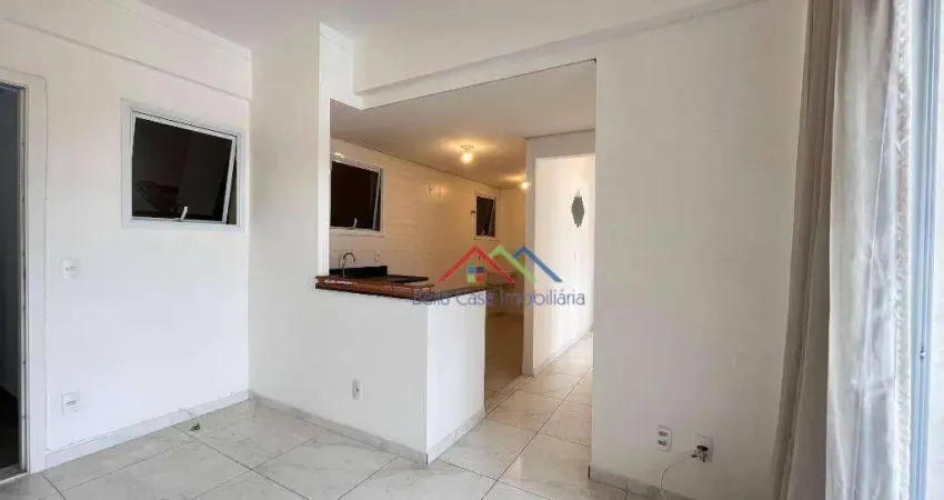 Apartamento com 2 dormitórios para alugar, 50 m² por R$ 2.700/mês - Centro - Bragança Paulista/SP