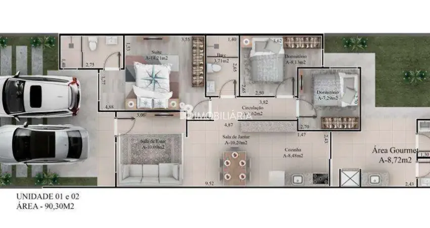 Casa com 3 quartos à venda na Indefinido, Parque Verde, Cascavel