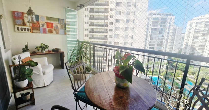 Apartamento om 144 metros quadrados na Barra da Tijuca