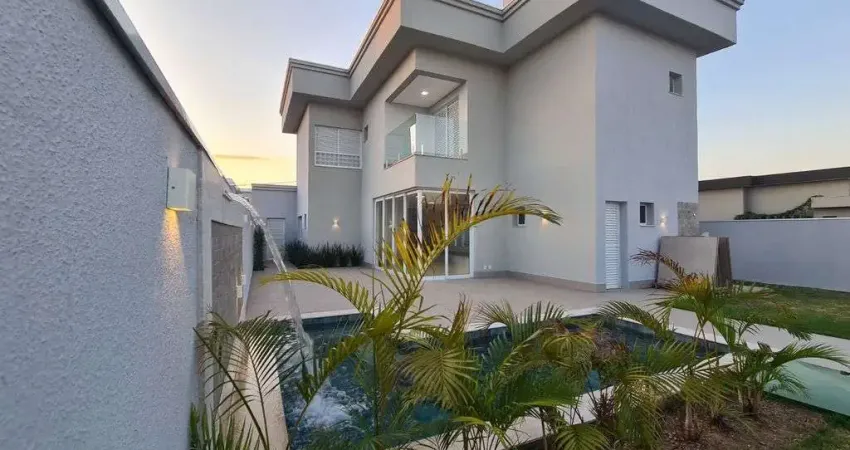 Sobrado no Florais do Valle com 429,04m², de área total, com 3 suítes.