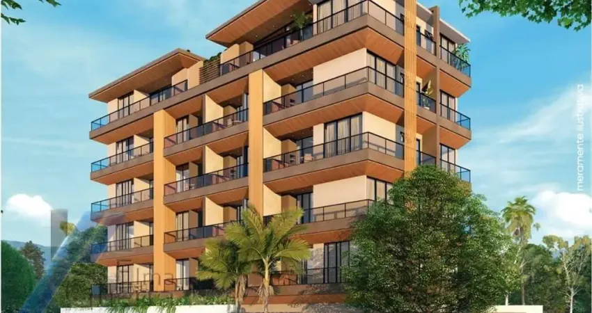 Ubatuba, Centro/Silope - Lançamento, apartamentos de 01 dormitorio e 02 suítes, piscina e solário.