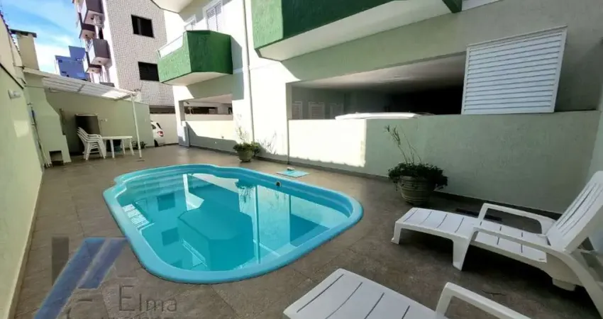 Ubatuba, centro - apartamento com 02 dormitórios, sendo 01 suíte e área de lazer.