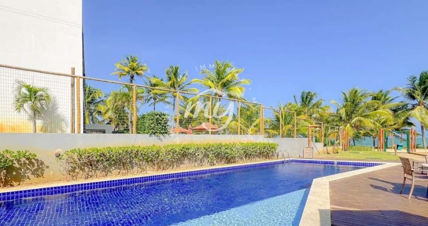 Itacimirim| Village Duplex 125m²| Pé na Areia| 3 Dormitórios| 1 Vaga| Mobiliado