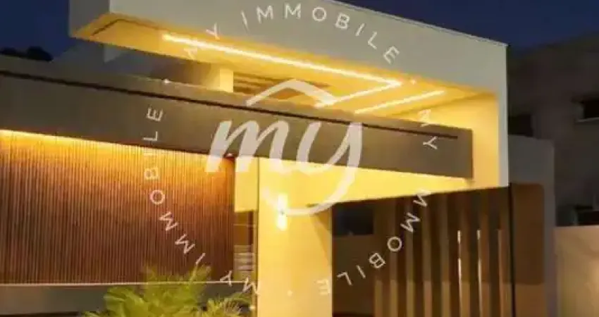 Abrantes| Casa com 158m²| 4 Suites| Piscina Privativa| no Alphaville Litoral Norte 2