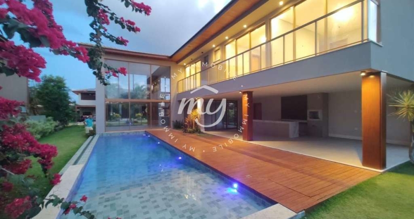 Praia do Forte| Casa em Condomínio Alto Padrão| 375m²| 5 Suites| 7 Vagas