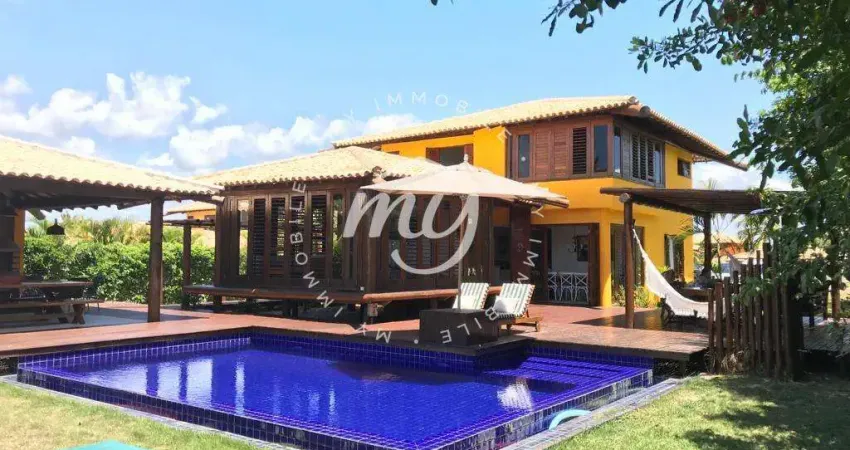 Costa do Sauipe| Casa Duplex com 450m²| 4 Suites| Alto Padrã