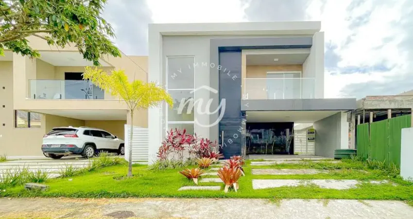 Camaçari| Terras Alphaville| Casa Duplex Nascente| Alto Padrão 222m²| 4 Dormitórios| 4 Vagas