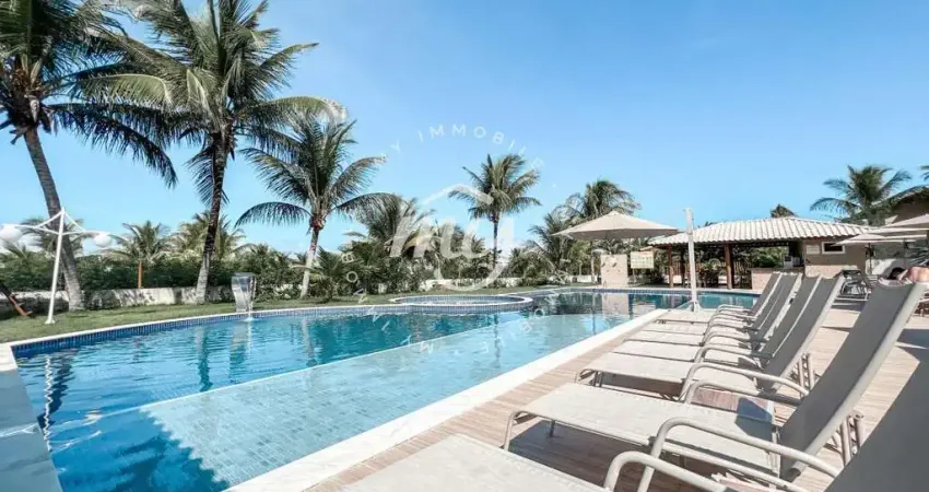 Itacimirim| Village Térreo 70 m²| 2 Suítes| Mobiliado| 2 Vagas| Pé na Areia| Praia da Espera