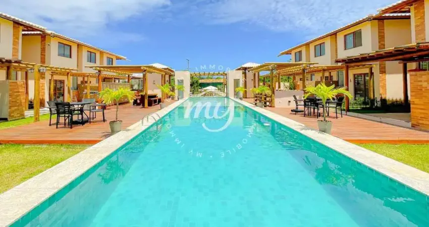 Imbassaí| village duplex com 73m| garden| 1ou 2 suites| 1 vaga