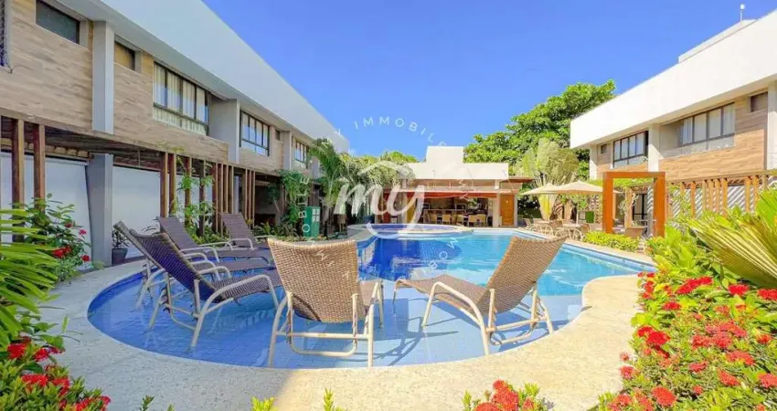 Itacimirim| Village Duplex 112m²| 3 Dormitórios| 1 Vaga| na Praia da Espera