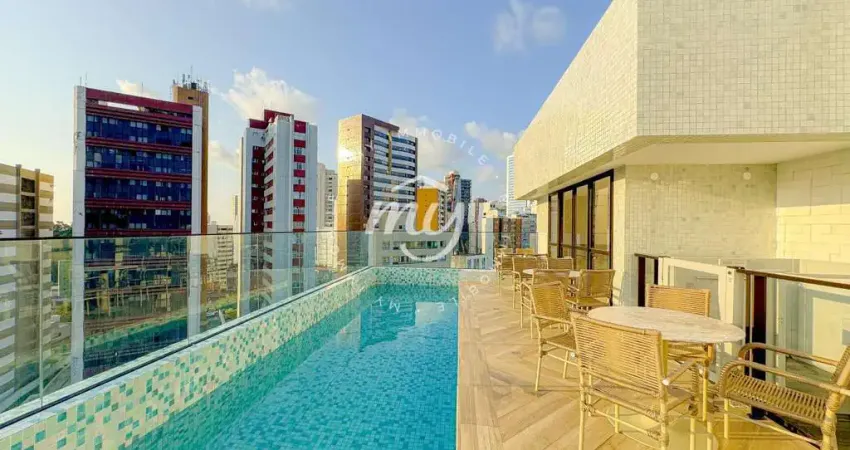Barra| Studio com 19m²| Mobiliado| bem localizado| em Condominio Alto Padrão