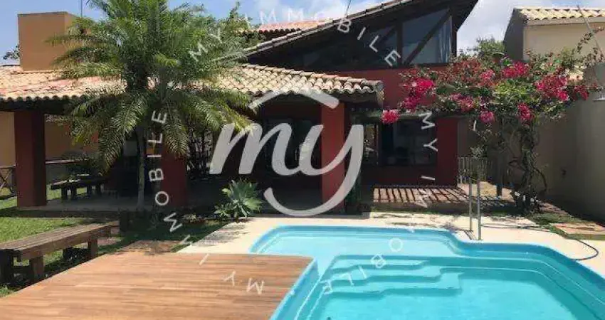 Vilas do jacuípe| casa mobiliada| piscina| churrasqueira| 142m²| 4 suítes| 3 vagas