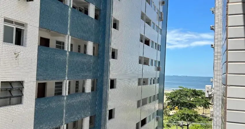 Imóvel para venda com 1 quarto novo todo reformado mobiliado frente à praia em Gonzaga - Santos - SP