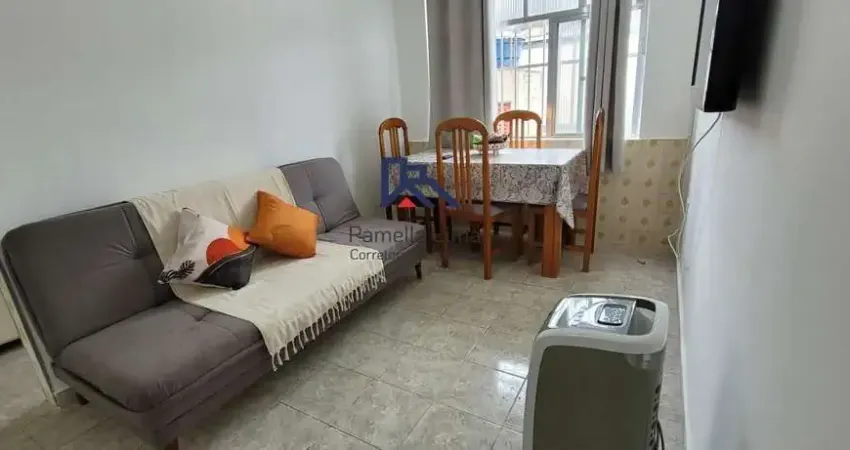 Apartamento para venda em praia grande, canto do forte, 1 dormitório, 1 banheiro, 1 vaga