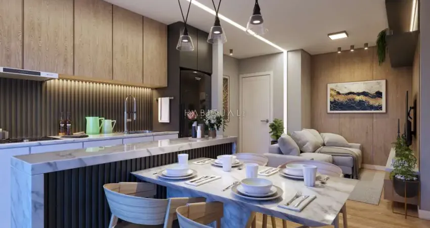 Apartamento com 2 quartos à venda na Rua Irmãs Paulinas, 5161, Novo Mundo, Curitiba