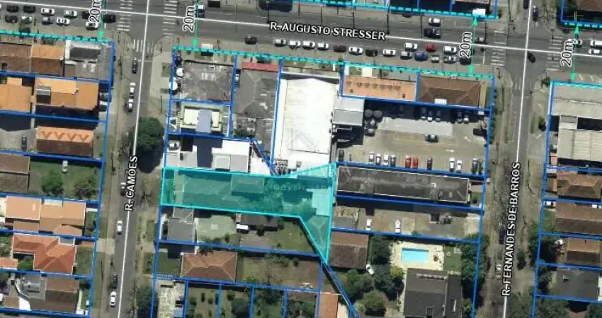 Terreno à venda na Rua Camões, Hugo Lange, Curitiba