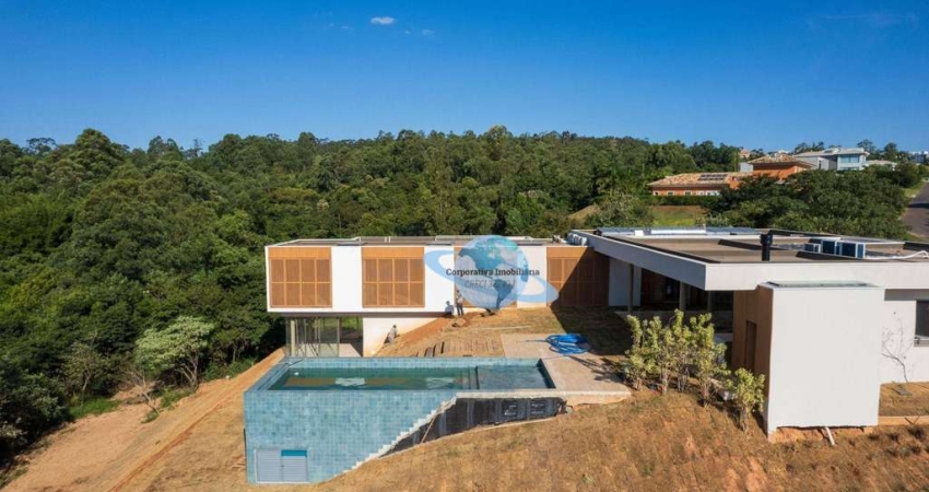 Casa com 6 Suítes, Piscina com Borda Infinita, Academia  à venda, 628 m² -  Condomínio Terras de São José II - Itu/SP