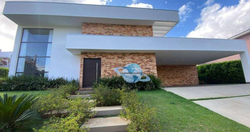 Casa com 4 dormitórios à venda, 366 m² por R$ 5.500.000,00 - Lago Azul - Araçoiaba da Serra/SP